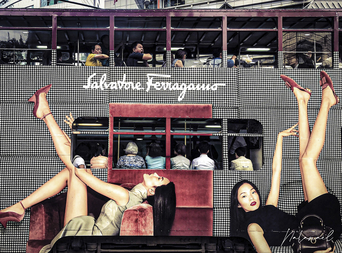 Hong-Kong_TramPub_printAccueil-Natanael Photo - Photographie d'art